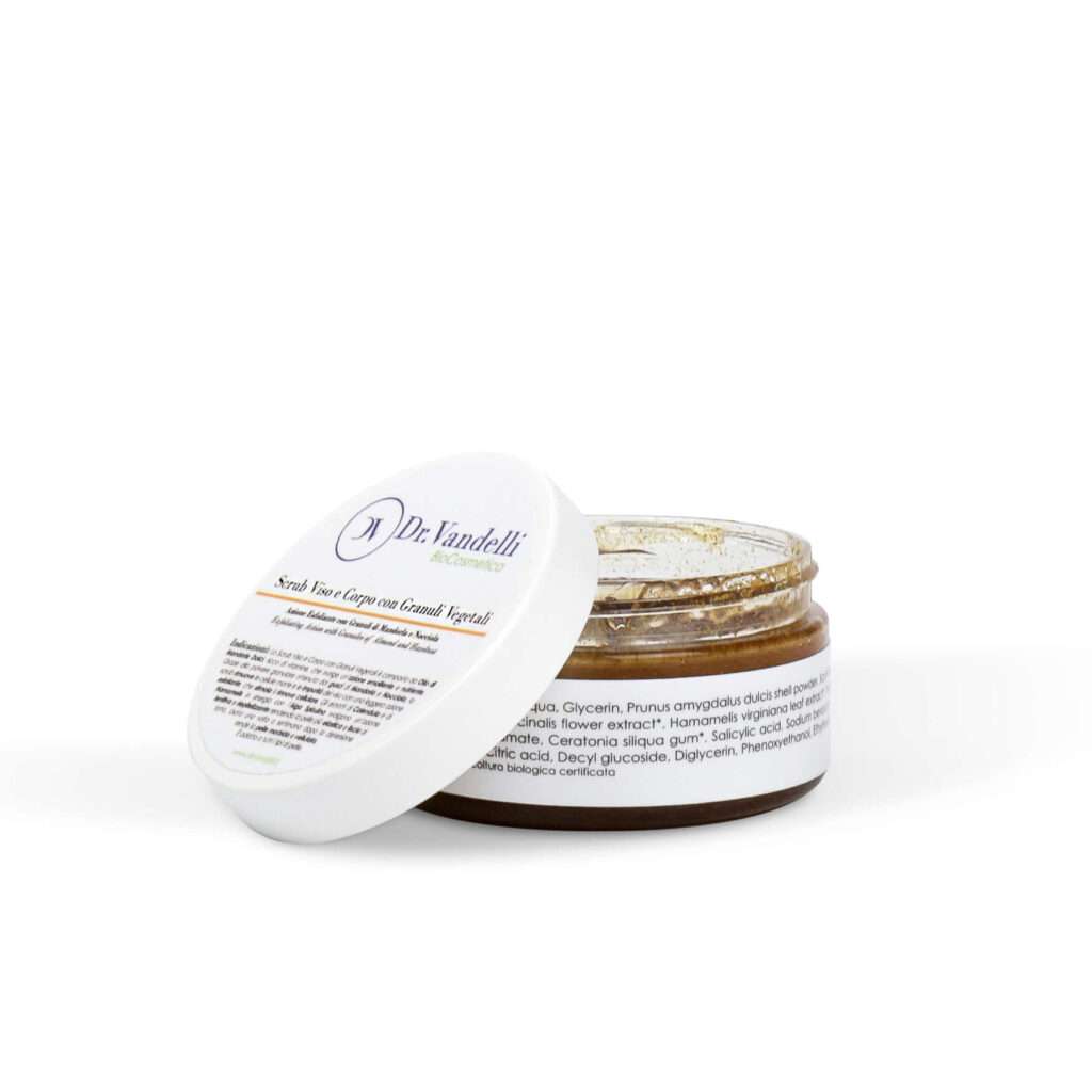 Scrub Viso e Corpo con Granuli Vegetali Dr.Vandelli